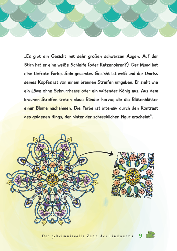 Buch: „Der geheimnisvolle Zahn des Lindwurms“ Teil1: In der Altstadt von Klagenfurt - Fester Einband - A5