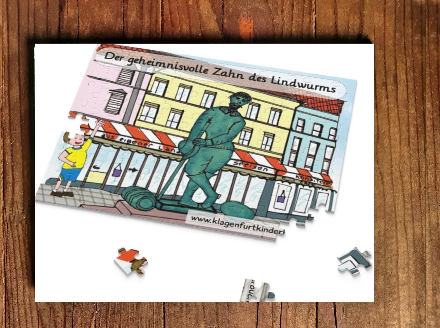 Puzzle Steinernen Fischers (88 Teile)