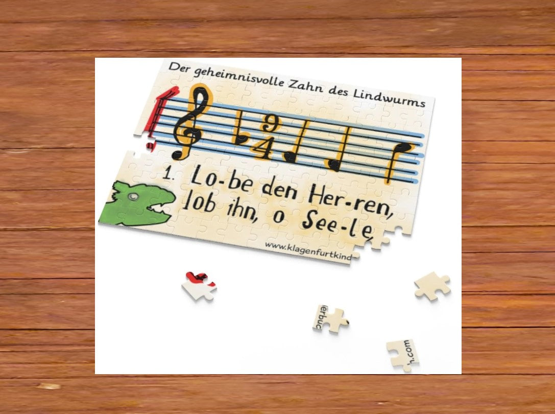 Puzzle Glockenspiel-Lied (88 Teile)