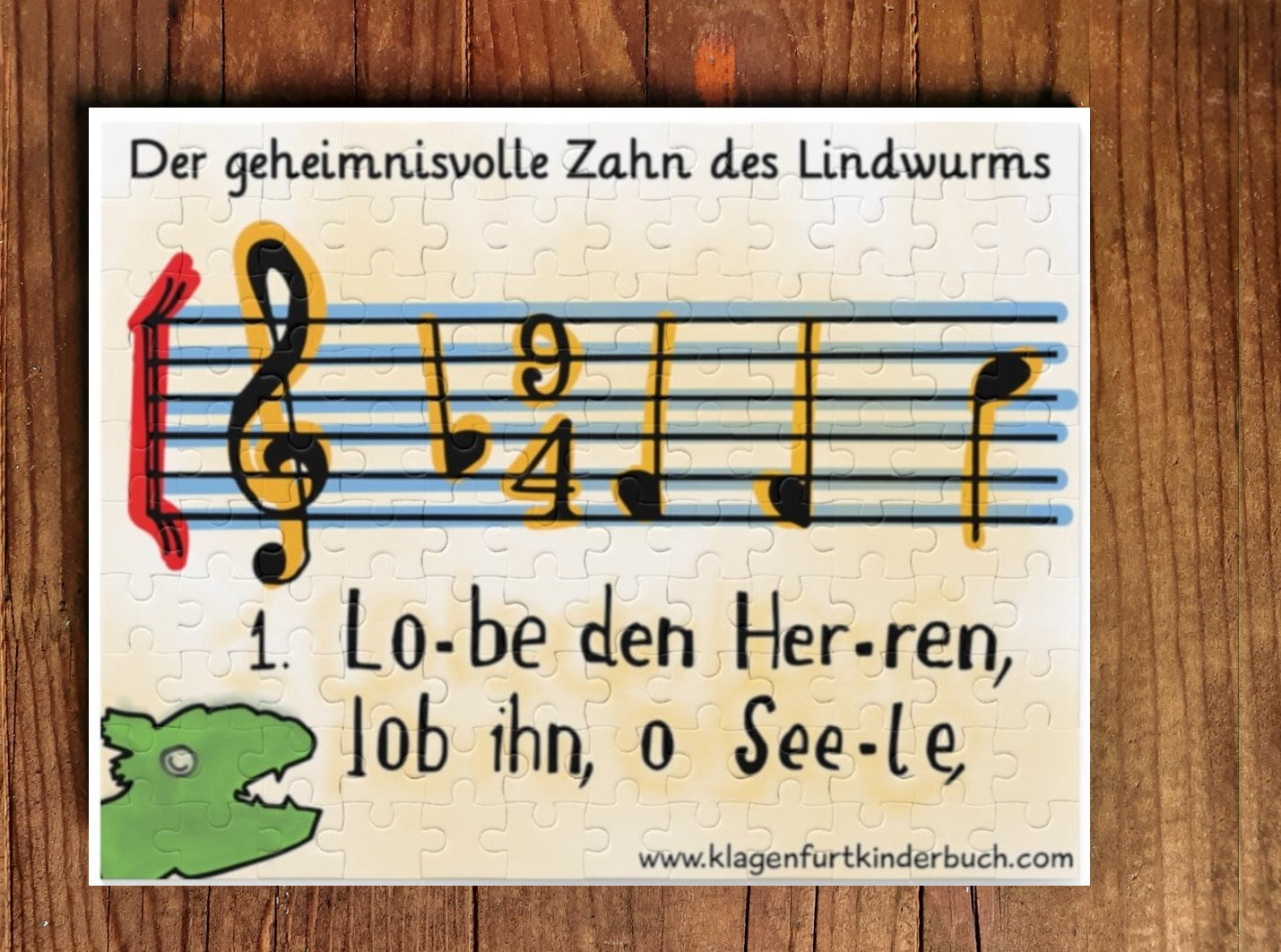Puzzle Glockenspiel-Lied (88 Teile)