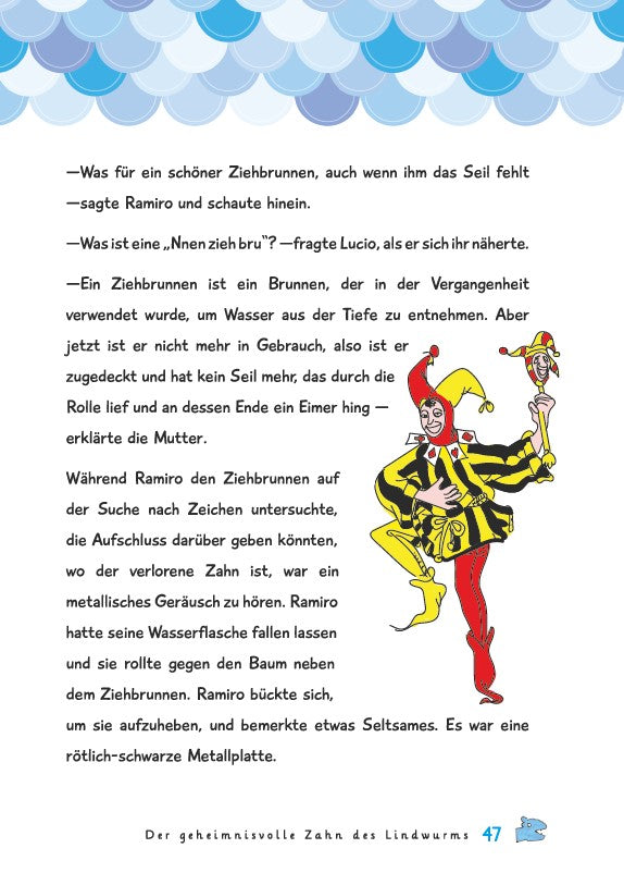 Buch: „Der geheimnisvolle Zahn des Lindwurms“ Teil 2: Die Aquarium-Route - Fester Einband - A5
